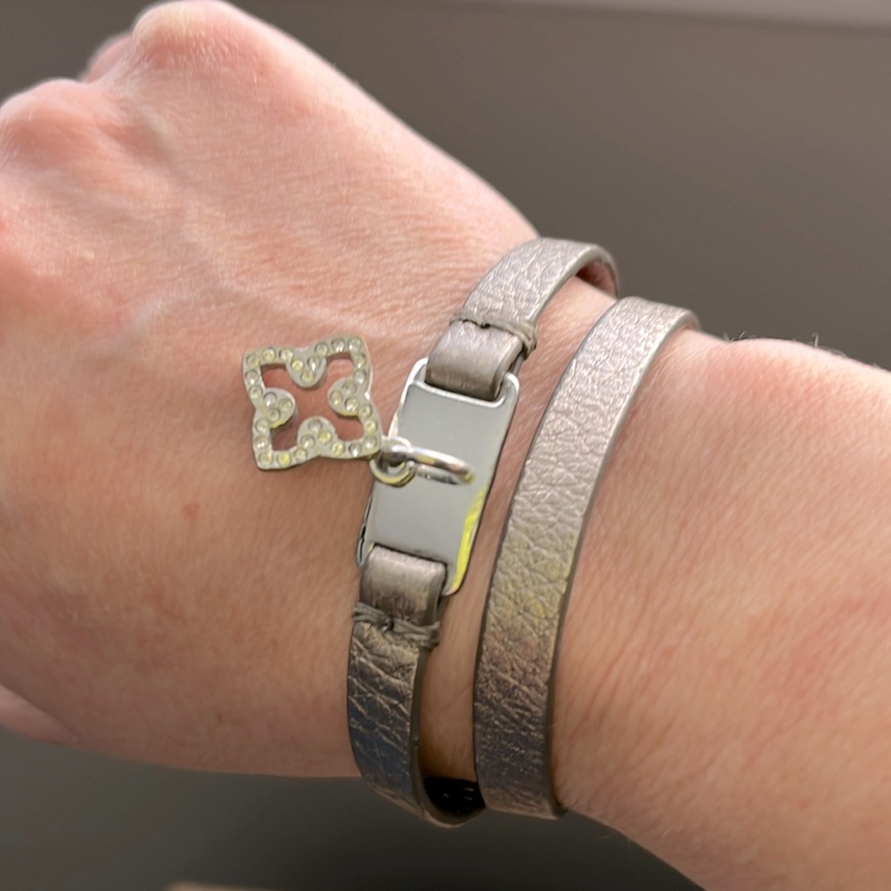 Beautiful Metallic Wrap Bracelet